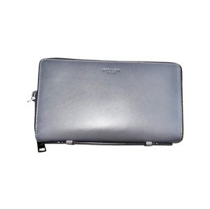 NET COACH graphite/gray wallet with handle